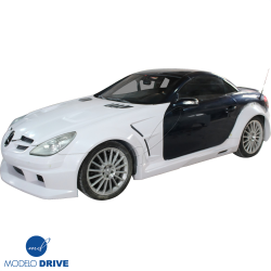 ModeloDrive FRP BLK Series Wide Body Side Skirts > Mercedes-Benz SLK (R171) 2005-2011 image - 16