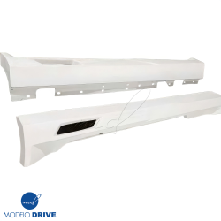 ModeloDrive FRP BLK Series Wide Body Side Skirts > Mercedes-Benz SLK (R171) 2005-2011 image - 2