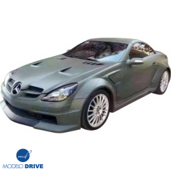ModeloDrive FRP BLK Series Wide Body Side Skirts > Mercedes-Benz SLK (R171) 2005-2011 image - 7