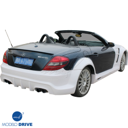 ModeloDrive FRP BLK Series Wide Body Fenders (rear) > Mercedes-Benz SLK (R171) 2005-2011 image - 13