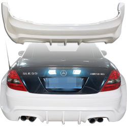 ModeloDrive FRP BLK Series Wide Body Rear Bumper > Mercedes-Benz SLK (R171) 2005-2011 image - 11