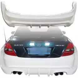FRP BLK Series Wide Body Rear Bumper > Mercedes-Benz SLK (R171) 2005-2011 image - 11