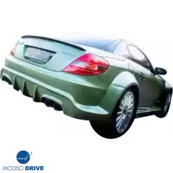 FRP BLK Series Wide Body Rear Bumper > Mercedes-Benz SLK (R171) 2005-2011 image - 2