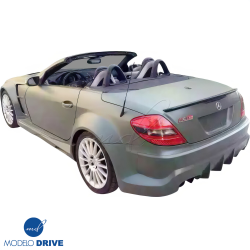 ModeloDrive FRP BLK Series Wide Body Rear Bumper > Mercedes-Benz SLK (R171) 2005-2011 image - 3