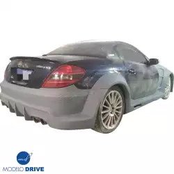 FRP BLK Series Wide Body Rear Bumper > Mercedes-Benz SLK (R171) 2005-2011 image - 4