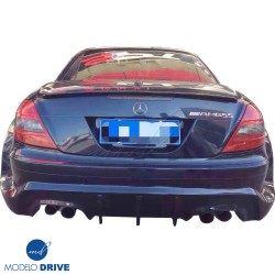 ModeloDrive FRP BLK Series Wide Body Rear Bumper > Mercedes-Benz SLK (R171) 2005-2011 image - 5
