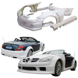 ModeloDrive FRP BLK Series Wide Body Kit > Mercedes-Benz SLK (R171) 2005-2011 image - 4