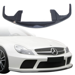 ModeloDrive Carbon Fiber BLK Series Front Splitter > Mercedes-Benz SL (R230) 2003-2012 image - 2