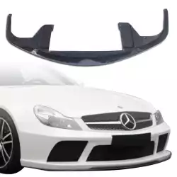 Carbon Fiber BLK Series Front Splitter > Mercedes-Benz SL (R230) 2003-2012 image - 2
