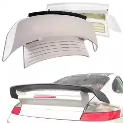 FRP TART GT Turbo-only Engine Lid Trunk w Wing w Flap > Porsche 911 (996) 1999-2001 image - 23