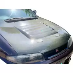Carbon Fiber DMA D1 Hood > Nissan Skyline (R33) GTS 1993-1995 image - 2