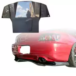Carbon Fiber VOLT Diffuser (rear) > Honda S2000 (AP1) 2000-2009 image - 1