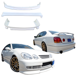 ModeloDrive FRP WAL SPOR Body Kit 4pc > Lexus GS300 1998-2005 image - 2
