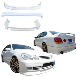 FRP WAL SPOR Body Kit 4pc > Lexus GS300 1998-2005 image - 7