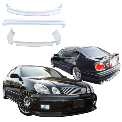 ModeloDrive FRP WAL SPOR Body Kit 4pc > Lexus GS300 1998-2005 image - 1