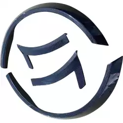 Carbon Fiber GT3 RS Fender Flares (front) 4pc > Porsche 911 (997) 2005-2012 image - 1