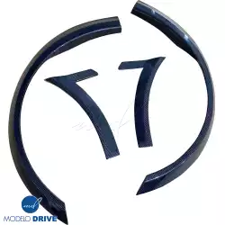 Carbon Fiber GT3 RS Fender Flares (front) 4pc > Porsche 911 (997) 2005-2012 image - 3