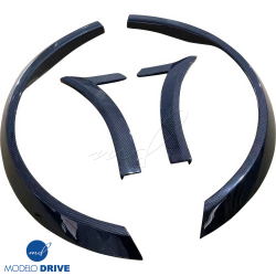 ModeloDrive Carbon Fiber GT3 RS Fender Flares (front) 4pc > Porsche 911 (997) 2005-2012 image - 4