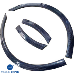 ModeloDrive Carbon Fiber GT3 RS Fender Flares (front) 4pc > Porsche 911 (997) 2005-2012 image - 9