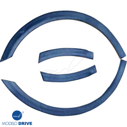 ModeloDrive Carbon Fiber GT3 RS Fender Flares (front) 4pc > Porsche 911 (997) 2005-2012 image - 13