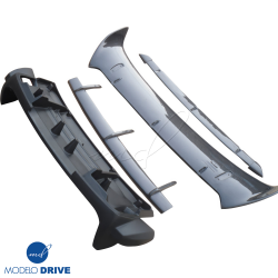 ModeloDrive Carbon Fiber GT2 Trunk Engine Lid w Wing > Porsche 911 (997) 2005-2012 image - 13