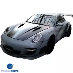 Partial Carbon Fiber MDES Hood Frunk (front) > Porsche 911 (997) 2005-2012 image - 2