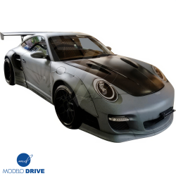 ModeloDrive Partial Carbon Fiber MDES Hood Frunk (front) > Porsche 911 (997) 2005-2012 image - 3