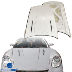ModeloDrive Partial Carbon Fiber MDES Hood Frunk (front) > Porsche 911 (997) 2005-2012 image - 5