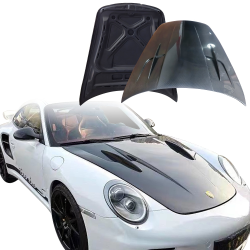 ModeloDrive Carbon Fiber MDES Hood Frunk (front) > Porsche 911 (997) 2005-2012 image - 17