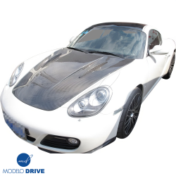 ModeloDrive Carbon Fiber MDES Hood Frunk (front) > Porsche 911 (997) 2005-2012 image - 20