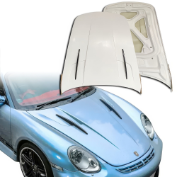 ModeloDrive Partial Carbon Fiber MDES Hood Frunk (front) > Porsche Cayman (987) 2006-2012 image - 1