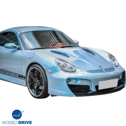 ModeloDrive Partial Carbon Fiber MDES Hood Frunk (front) > Porsche Cayman (987) 2006-2012 image - 2