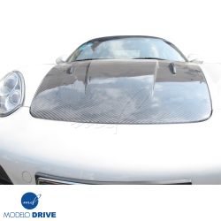 ModeloDrive Carbon Fiber MDES Hood Frunk (front) > Porsche Cayman (987) 2006-2012 image - 24