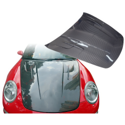ModeloDrive Carbon Fiber MDES Hood Frunk (front) > Porsche Cayman (987) 2006-2012 image - 1