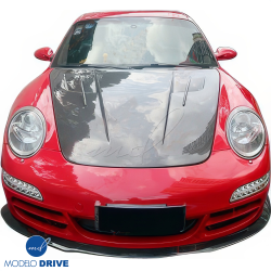 ModeloDrive Carbon Fiber MDES Hood Frunk (front) > Porsche Cayman (987) 2006-2012 image - 4