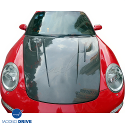 ModeloDrive Carbon Fiber MDES Hood Frunk (front) > Porsche Cayman (987) 2006-2012 image - 5