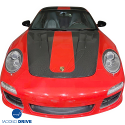 ModeloDrive Carbon Fiber MDES Hood Frunk (front) > Porsche Cayman (987) 2006-2012 image - 17