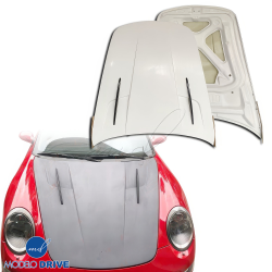 ModeloDrive Partial Carbon Fiber MDES Hood Frunk (front) > Porsche Boxster (987) 2005-2012 image - 26