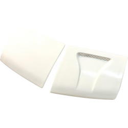 ModeloDrive FRP NACA Single Vent Headlight Covers > Nissan 240SX 1989-1994 image - 1