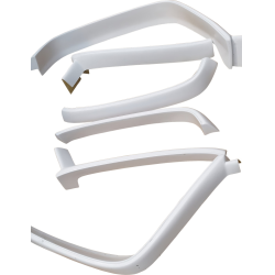 ModeloDrive FRP BNW Fender Flares Set > Hummer H2 2003-2009 image - 1