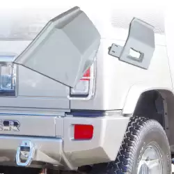 FRP BNW Rear Bumper Spat Add-ons > Hummer H2 2003-2009 image - 6