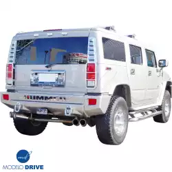 FRP BNW Rear Bumper Spat Add-ons > Hummer H2 2003-2009 image - 7