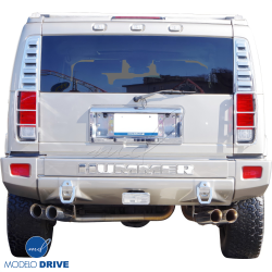 ModeloDrive FRP BNW Rear Bumper Spat Add-ons > Hummer H2 2003-2009 image - 8