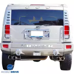 FRP BNW Rear Bumper Spat Add-ons > Hummer H2 2003-2009 image - 8