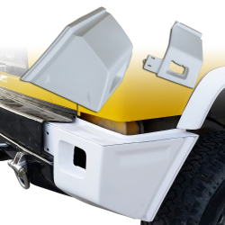 ModeloDrive FRP BNW Rear Bumper Spat Add-ons > Hummer H2 2003-2009 image - 1