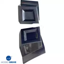 Carbon Fiber BNW Front Bumper Spat Add-ons > Hummer H2 2003-2009 image - 6