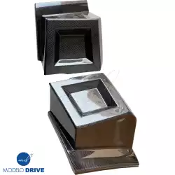 Carbon Fiber BNW Front Bumper Spat Add-ons > Hummer H2 2003-2009 image - 9