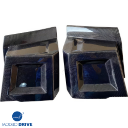 ModeloDrive Carbon Fiber BNW Front Bumper Spat Add-ons > Hummer H2 2003-2009 image - 13