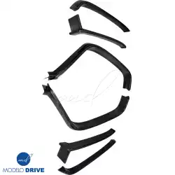 Carbon Fiber BNW Fender Flares Set > Hummer H2 2003-2009 image - 4