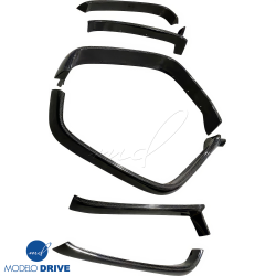 ModeloDrive Carbon Fiber BNW Fender Flares Set > Hummer H2 2003-2009 image - 6